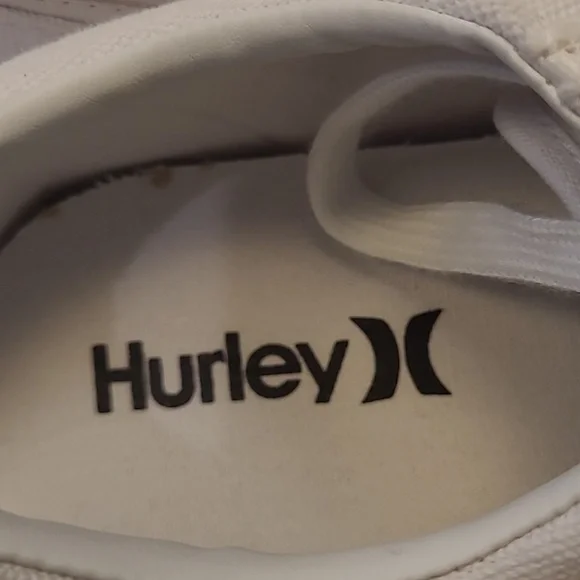 HURLEY MENS KAYO LACE CANVAS SNEAKERS - Picture 5 of 7